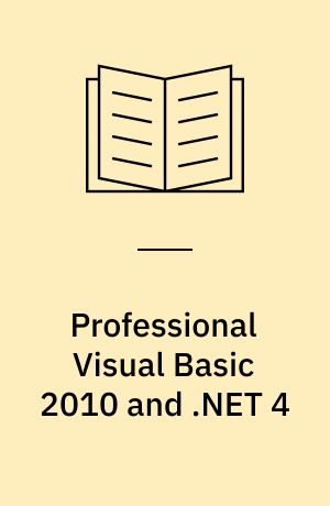 Professional Visual Basic 2010 and .NET 4
