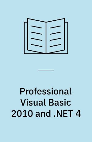 Professional Visual Basic 2010 and .NET 4