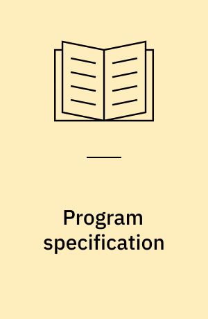 Program specification : proceedings of a workshop, Aarhus, Denmark, August 1981