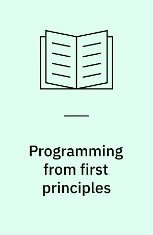 Programming from first principles