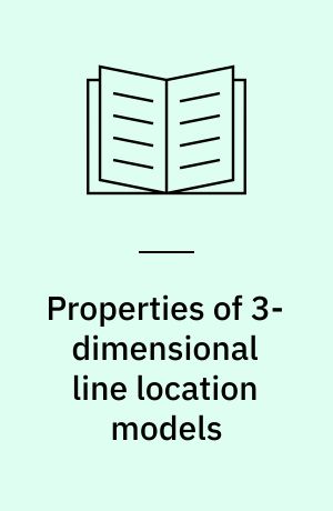 Properties of 3-dimensional line location models