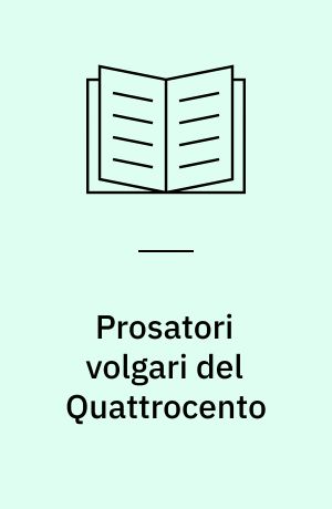 Prosatori volgari del Quattrocento