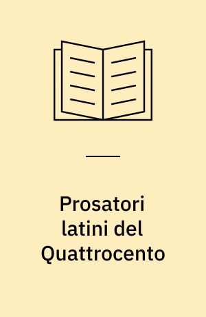 Prosatori latini del Quattrocento