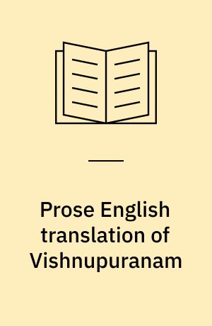 Prose English translation of Vishnupuranam