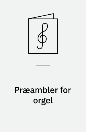 Præambler for orgel
