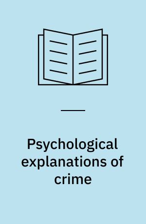 Psychological explanations of crime