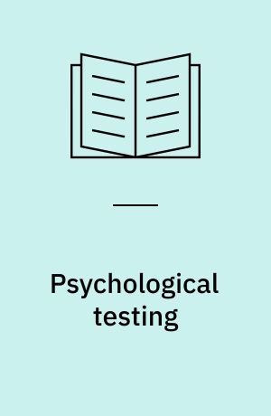 Psychological testing : principles and applications