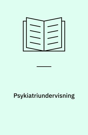 Psykiatriundervisning