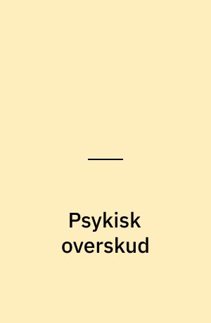 Psykisk overskud