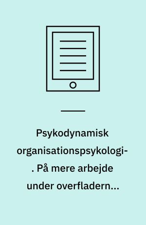 Psykodynamisk organisationspsykologi. På mere arbejde under overfladerne. Bind 2