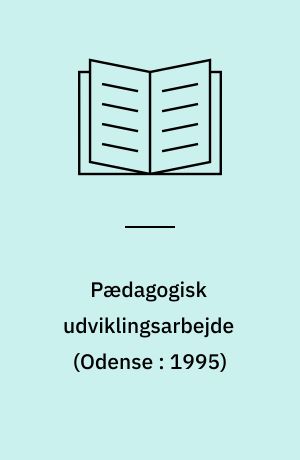 Pædagogisk udviklingsarbejde