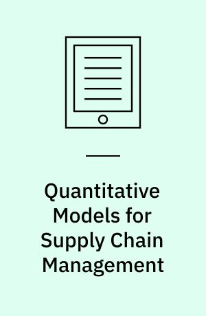 Quantitative Models for Supply Chain Management