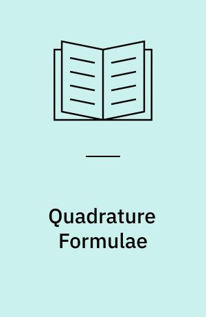 Quadrature Formulae