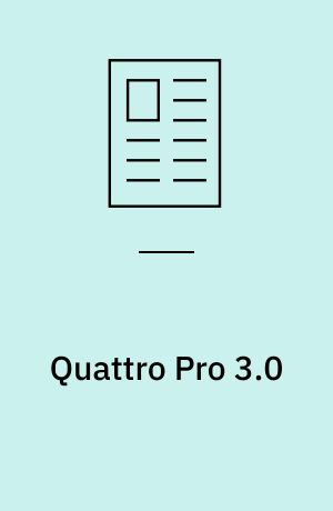 Quattro Pro 3.0