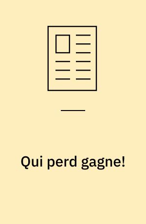 Qui perd gagne! : en eksistentialistisk meditation over det ondes problem