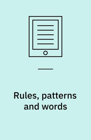 Rules, patterns and words : grammar and lexis in English language teaching