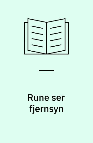 Rune ser fjernsyn