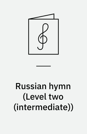 Russian hymn : cornet solo with piano accompaniment