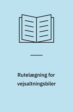Rutelægning for vejsaltningsbiler : kantdækningsalgoritme på PC
