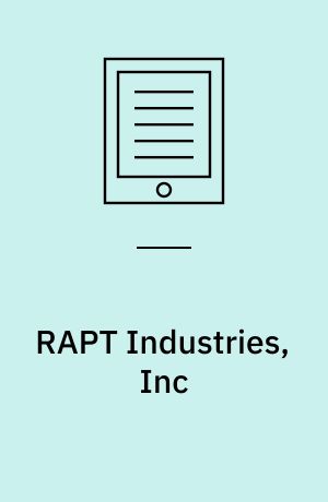 RAPT Industries, Inc