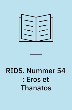 RIDS. Nummer 54 : Eros et Thanatos : une lecture de La Venus d'Ille