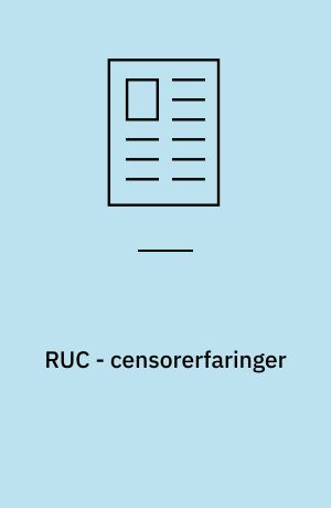 RUC - censorerfaringer