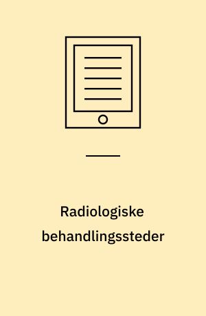 Radiologiske behandlingssteder