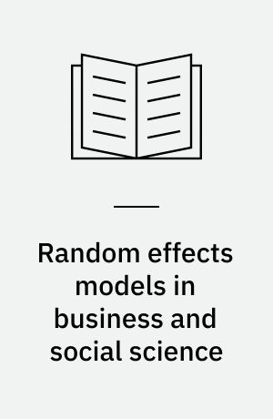 Random effects models in business and social science