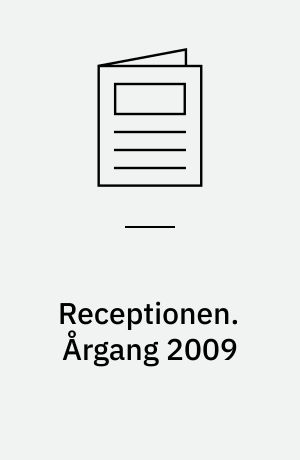 Receptionen : tillykke. Årgang 2009
