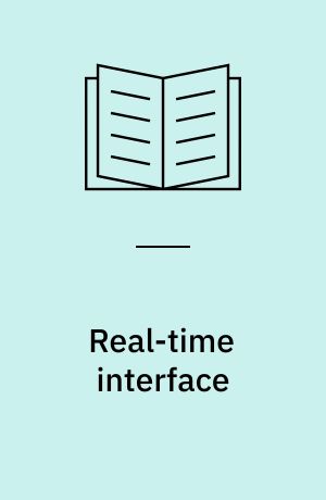 Real-time interface : om tidslig simultanitet, rumlig transmission og haptiske billeder