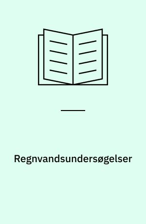 Regnvandsundersøgelser