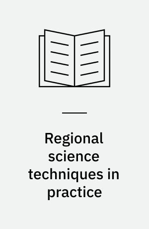 Regional science techniques in practice : The case of Nova Scotia