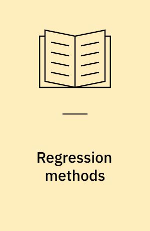 Regression methods : a tool for data analysis