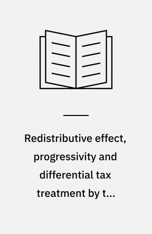 Redistributive effect, progressivity and differential tax treatment by the personal income tax in Denmark