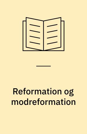 Reformation og modreformation