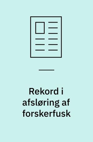 Rekord i afsløring af forskerfusk