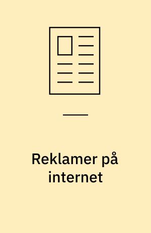 Reklamer på internet