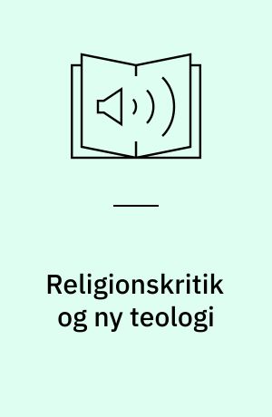 Religionskritik og ny teologi