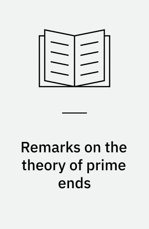 Remarks on the theory of prime ends