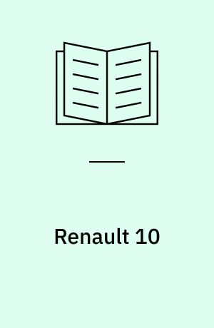 Renault 10 : 1108cc motor : 1966 / 67-