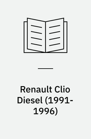 Renault Clio Diesel : service and repair manual