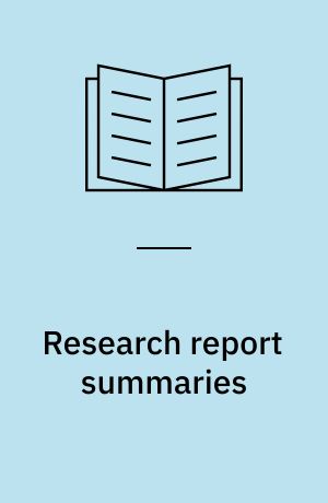 Research report summaries