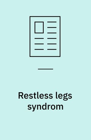 Restless legs syndrom