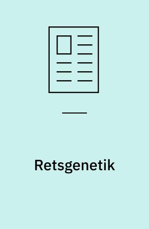 Retsgenetik