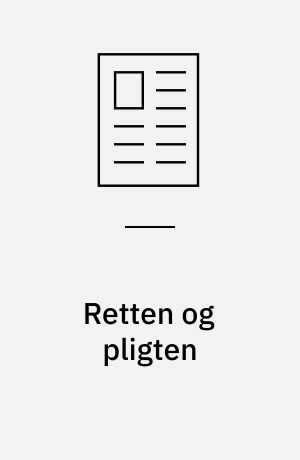 Retten og pligten