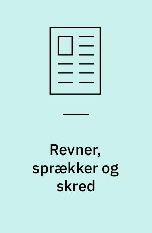 Revner, sprækker og skred : noveller af Helle Helle, Pia Juul og Naja Marie Aidt i 00'erne
