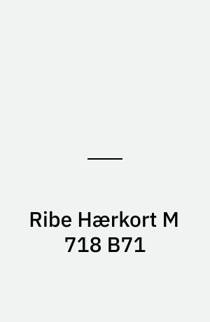 Ribe Hærkort M 718 B71 : Danmark 1:50 000 (2 cm)