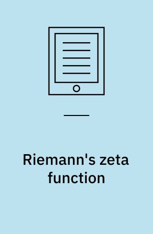 Riemann's zeta function