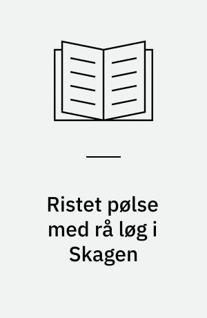 Ristet pølse med rå løg i Skagen