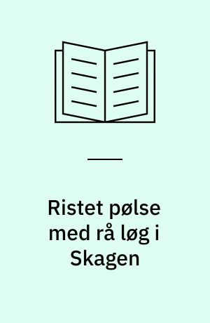 Ristet pølse med rå løg i Skagen